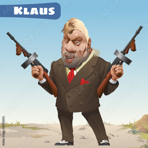 Fictional character - bandit Klaus