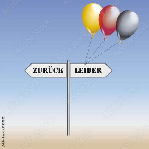 Zurück leider