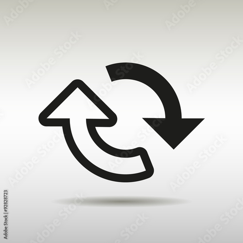 Free Download Vector refresh icon - GFXLoad