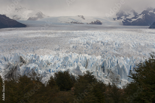 South America, Argentina, Pargue Nacional Los Glasiares, glacier Perito Moreno photo