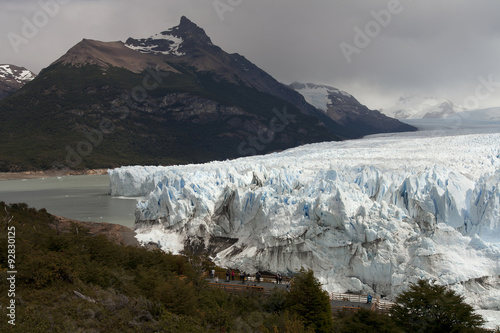South America, Argentina, Pargue Nacional Los Glasiares, glacier Perito Moreno photo