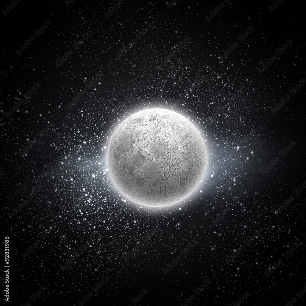 Obraz premium Full moon