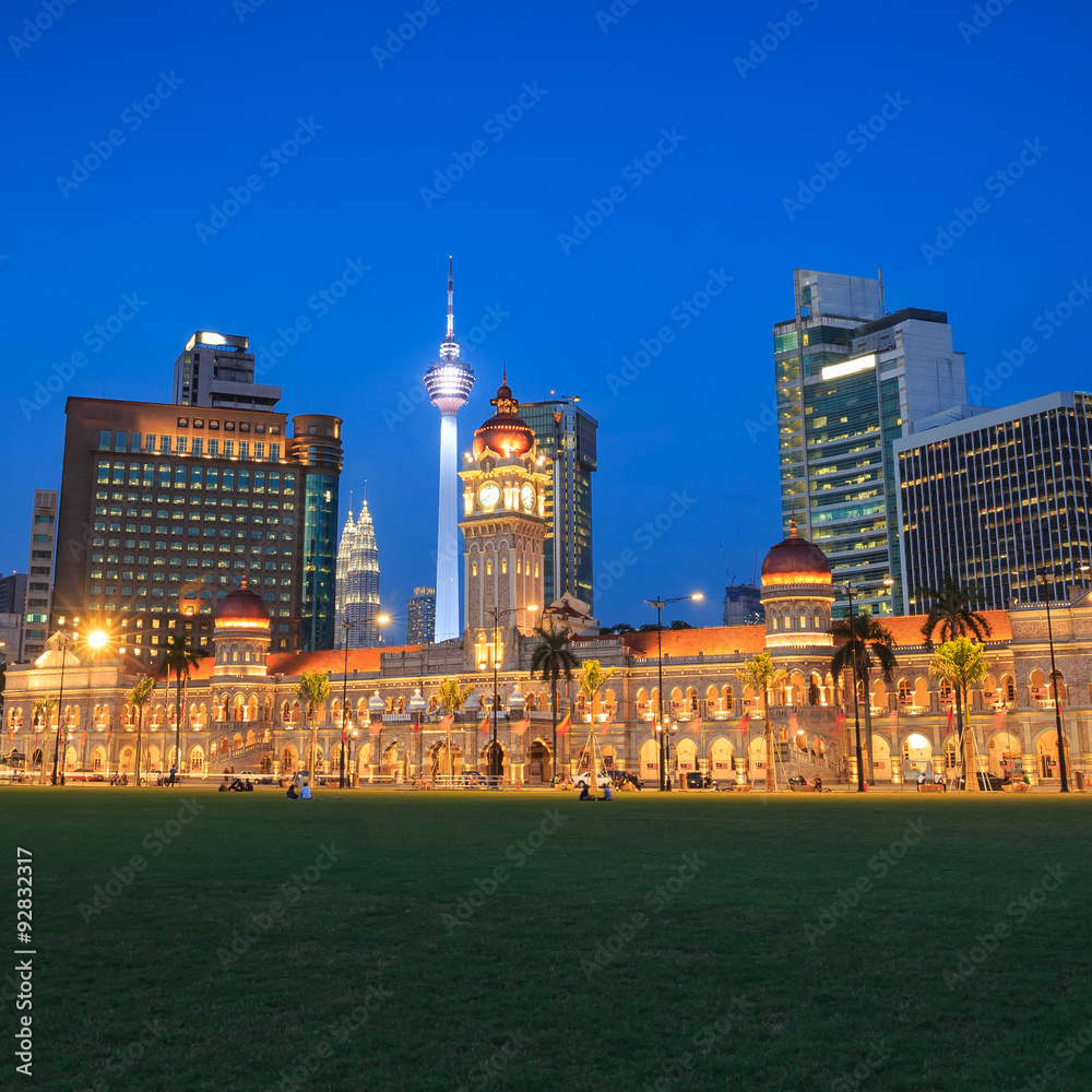 Obraz premium Merdeka Square in Kuala Lumpur
