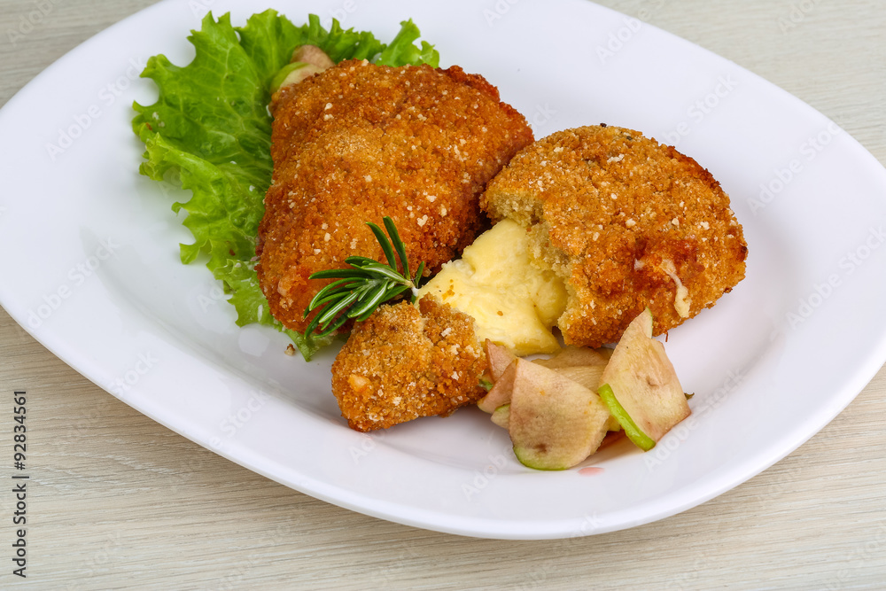 Fried cheese Fried cheese