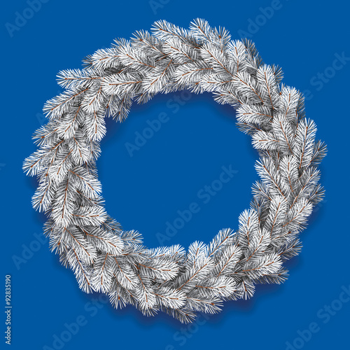Detailed Christmas Wreath
