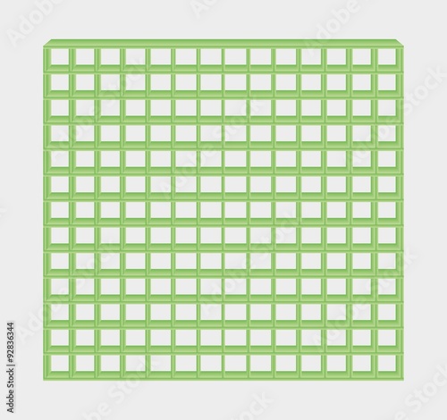 green jail bars