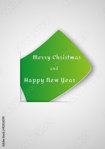 paper with wish for christmas