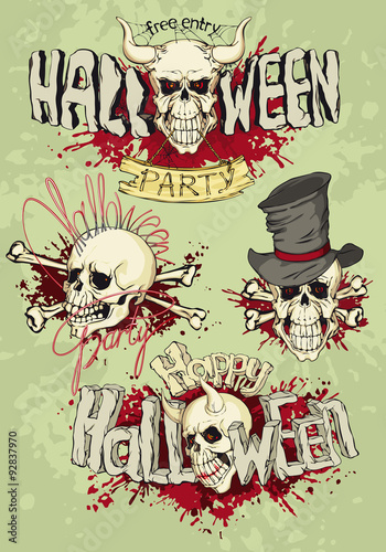Happy Halloween, emblem