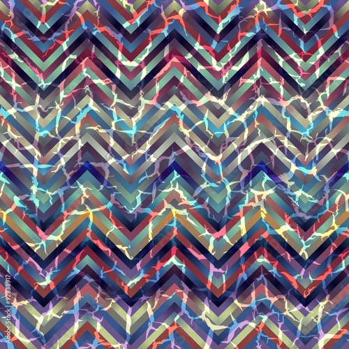 Geometric pattern with grunge effect.