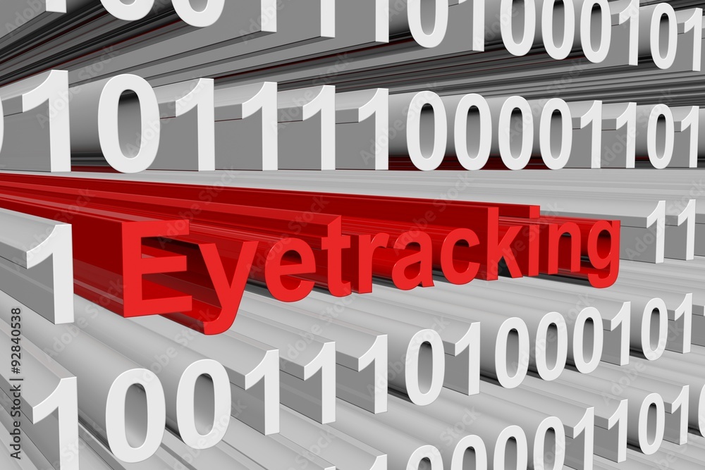 Eyetracking is presented in the form of binary code