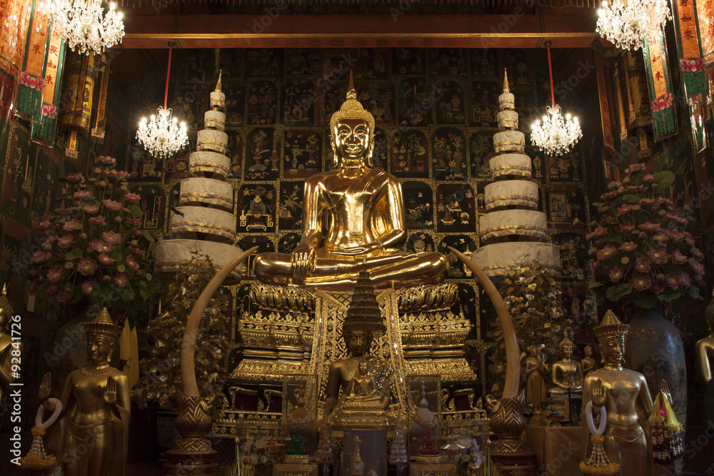 Fototapeta premium temple, ayutthaya, thailand (ayutthaya historical park )