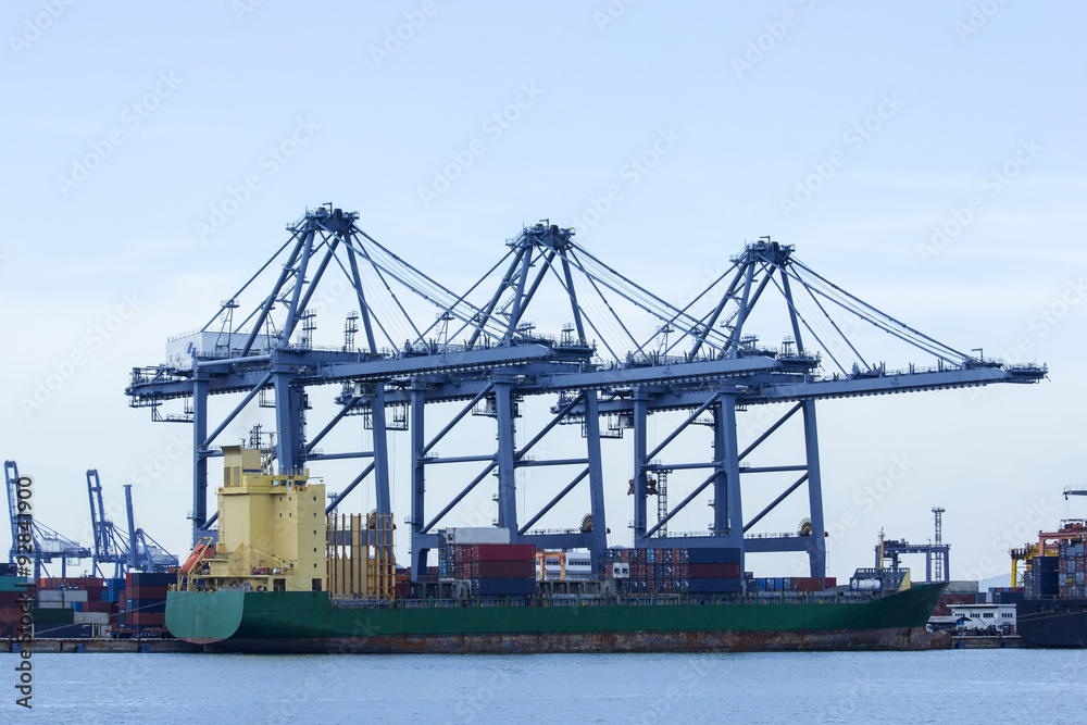 Port container terminal for transportation your product