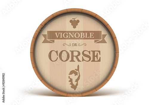 Tonneau Vignoble de Corse