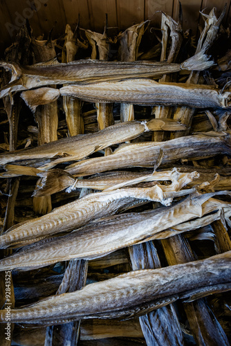 Stockfish - dried cod - for sale.