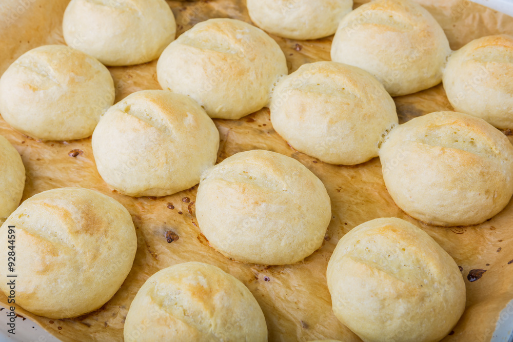 Homemade fresh baked buns Homemade fresh baked buns