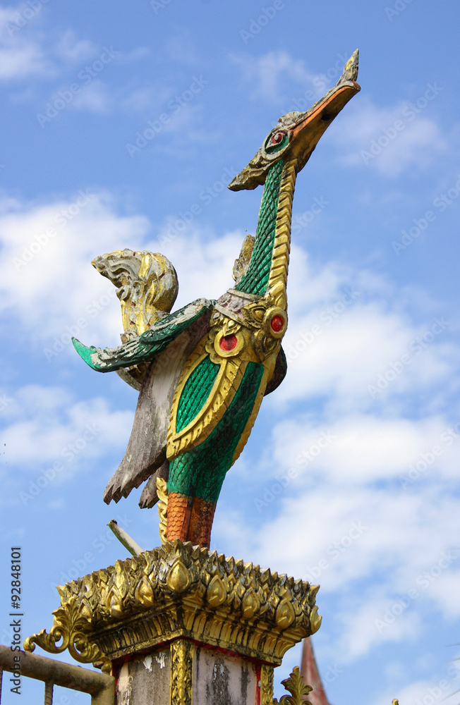 Fototapeta premium PHANG NGA, THAILAND - January 8, 2014: Wat Kaeo Manee Si Mahatha