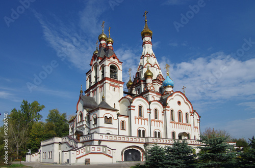 DOLGOPRUDNY, RUSSIA - September 27, 2015: Church of the Kazan Ic