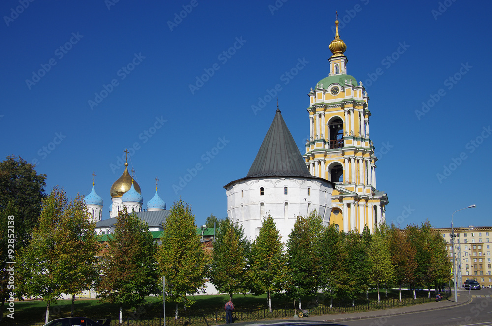 MOSCOW, RUSSIA - September 23, 2015: Novospassky Monastery