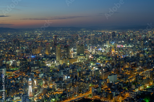 あべのハルカスからの夜景