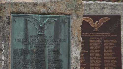 Goshen memorial to veterans photo