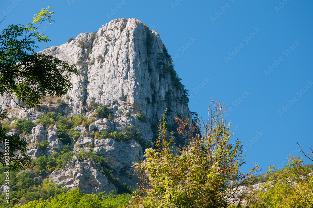 Eagle’s Nest mountain, Grand crimean canyon, south of Crimea