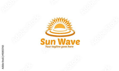 Sun Wave Logo - Sunrise Icon