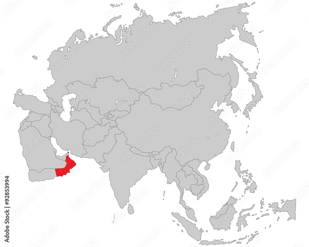 Obraz premium Asien - Oman