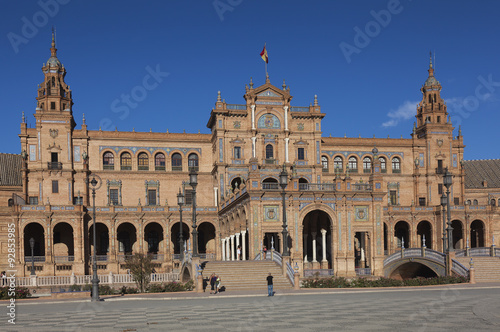 Spain square built for the Ibero-American Exposition of 1929, Se © Francisco Javier Gil