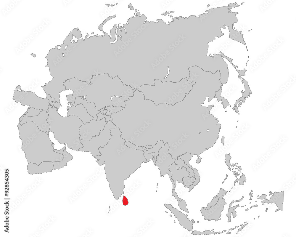 Obraz premium Asien - Sri Lanka