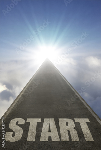 Start open road