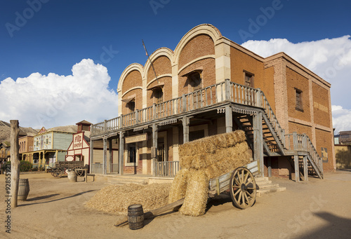 Mini Hollywood Film set, Desert of Tabernas, Almeria Province, A photo