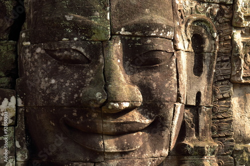The statue of the Khmer's smile