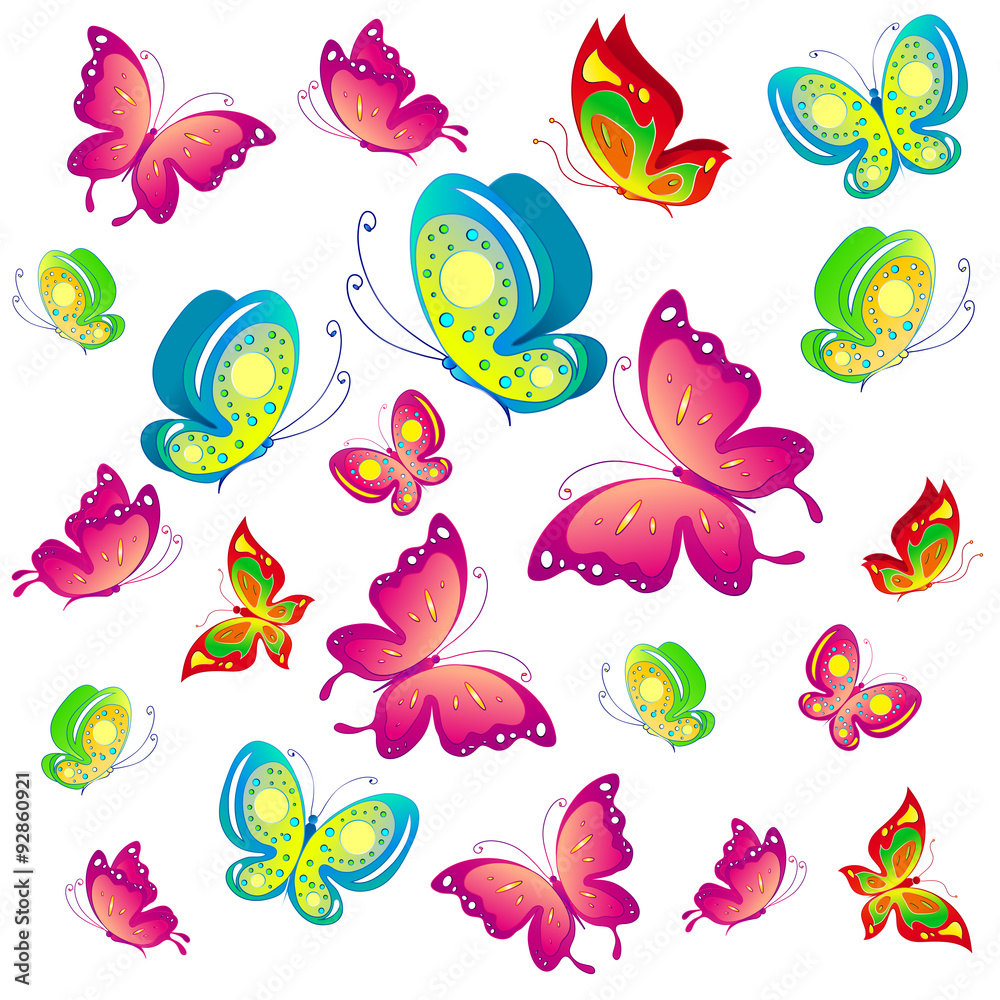 Obraz premium butterflies design