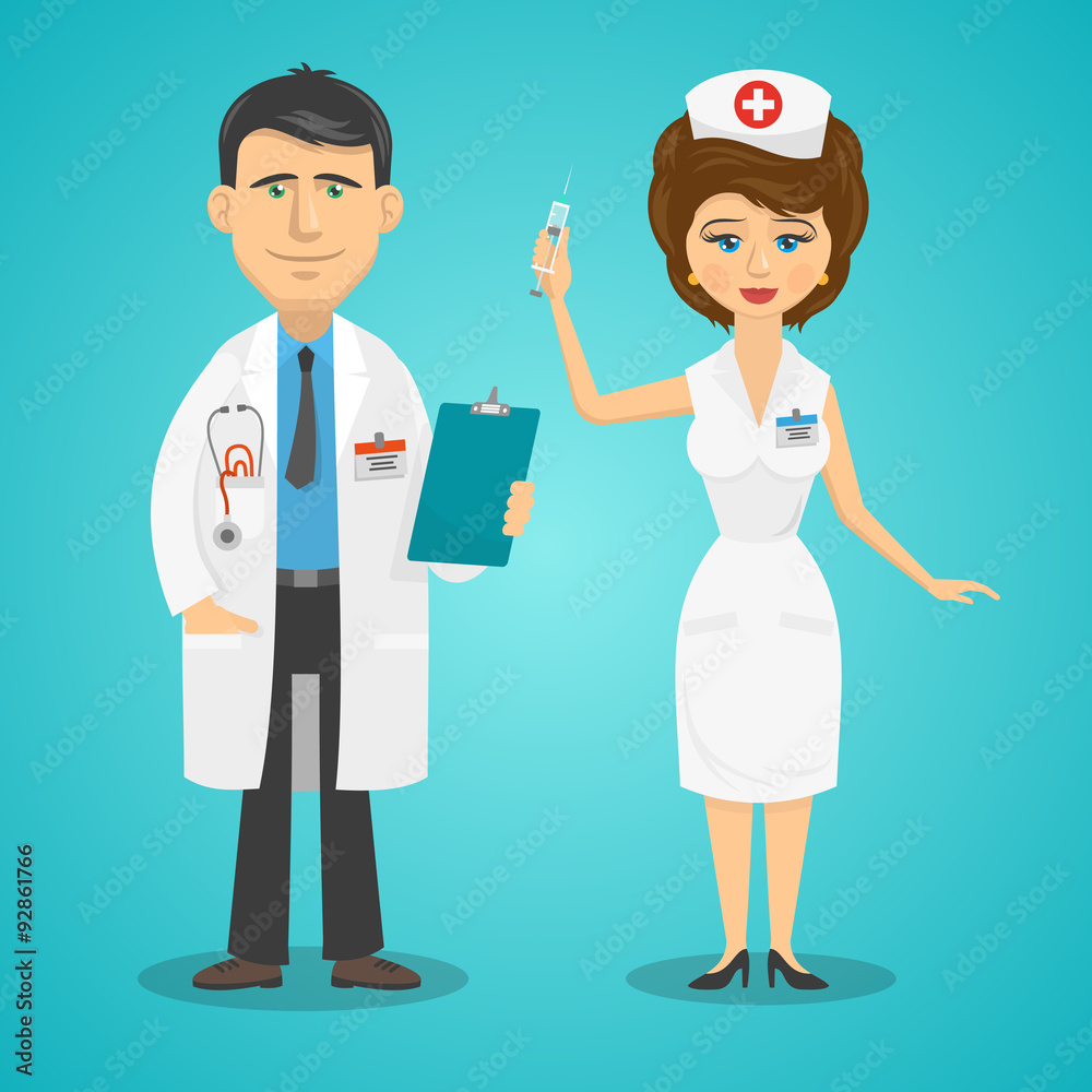 Doctor And Nurse Doctor And Nurse