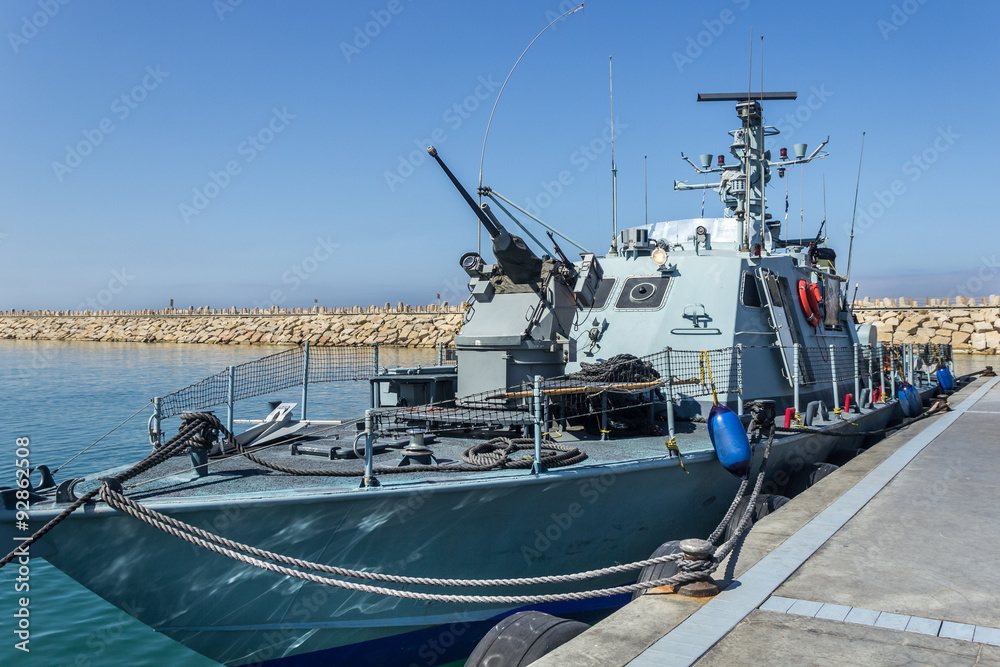 Naklejka premium Israel War Ship