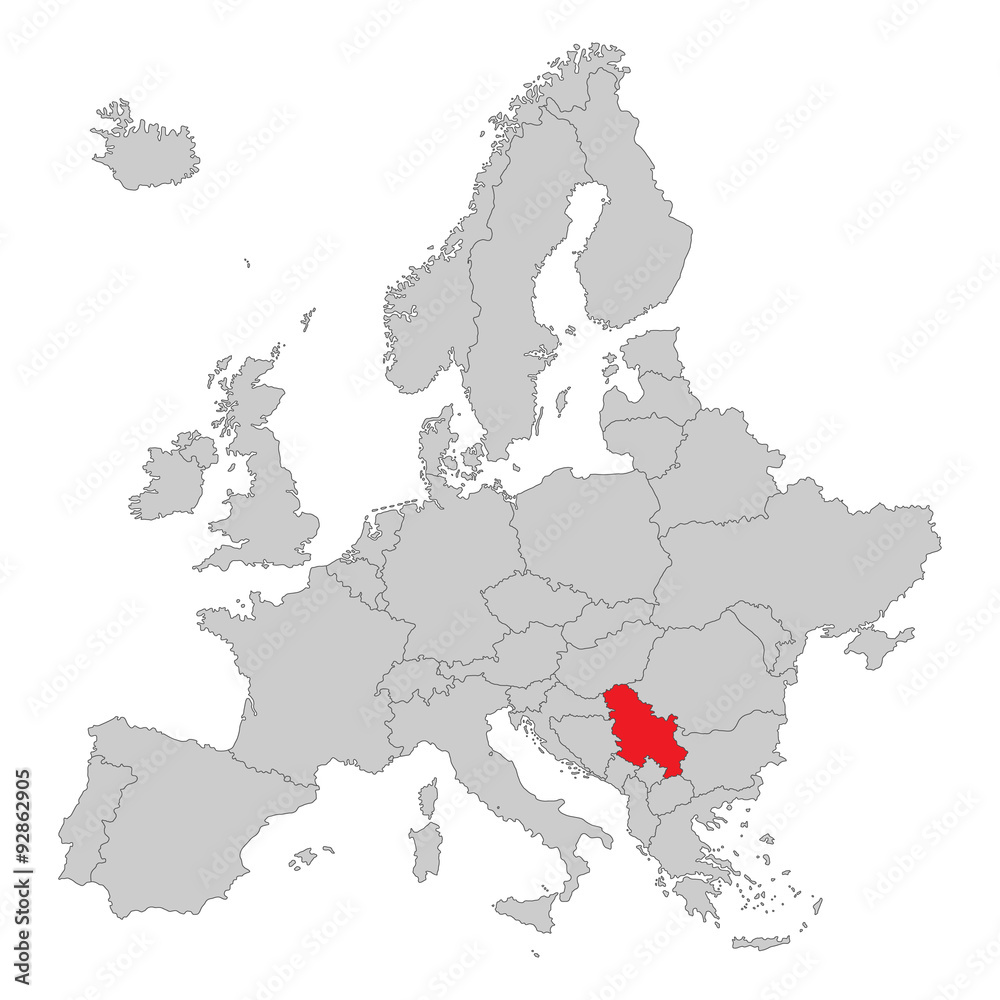 Europa - Serbien
