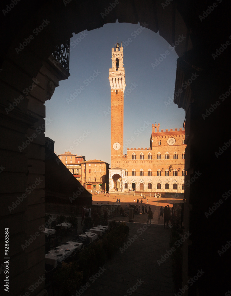 Obraz premium Siena, Italy: 