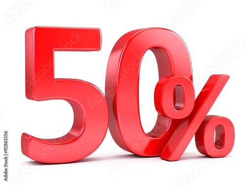 fifty percents discount