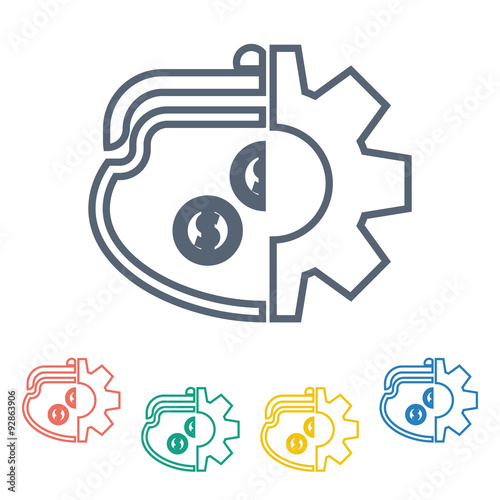 illustration of vector icon