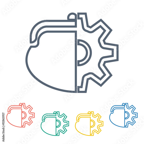 illustration of vector icon