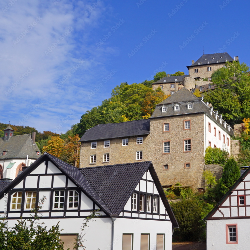 BLANKENHEIM ( Eifel ) Stadtpanorama StockFoto Adobe Stock