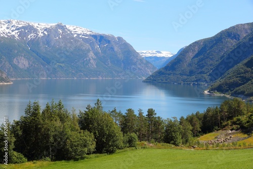 Norway fiord - Hardanger Fiord