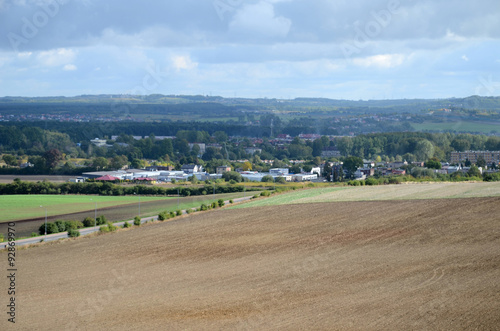 View from the Mound Liberation in Piekary Slaskie Poland 