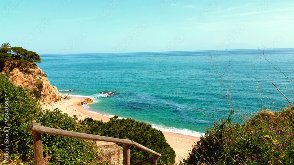 Bucht in Spanien