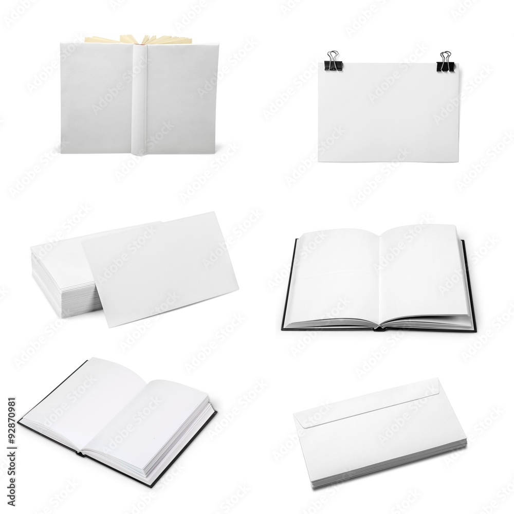 Blank books. Blank books.