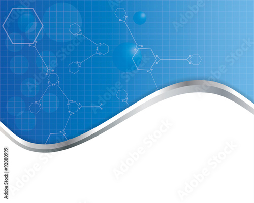Abstract  medical background (Vector).