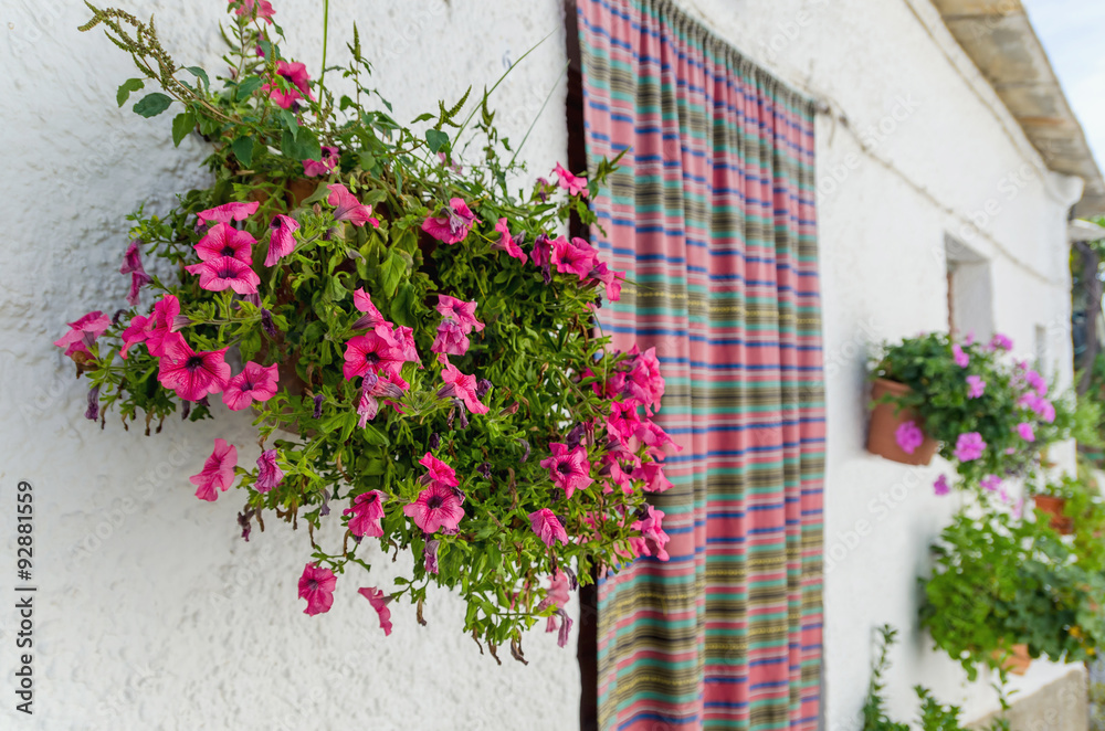 Fototapeta premium Bubion house facade