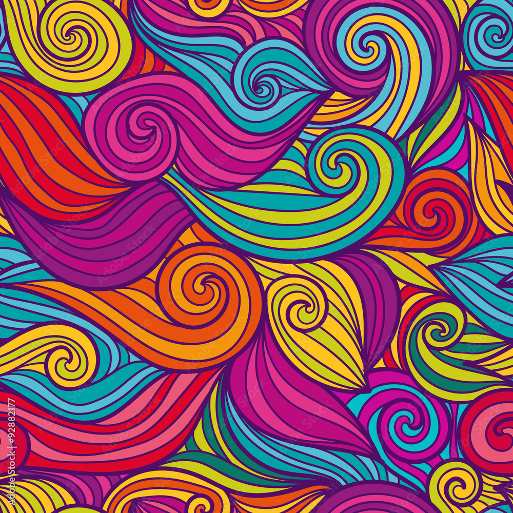 Seamless wave pattern Seamless wave pattern