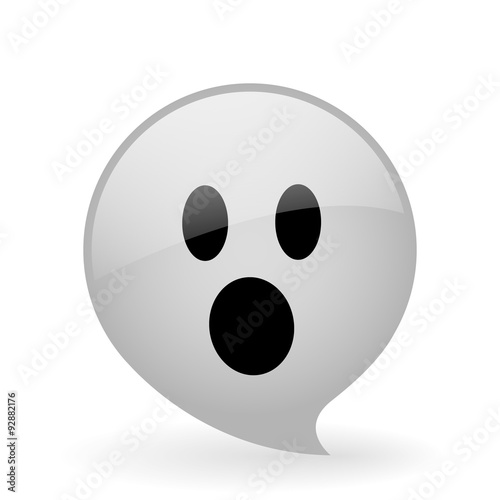 vector glass smile