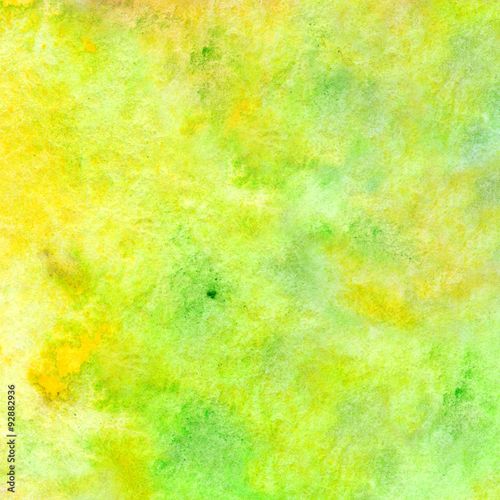 Watercolor green yellow neon texture background wallpaper Stock  Illustration | Adobe Stock